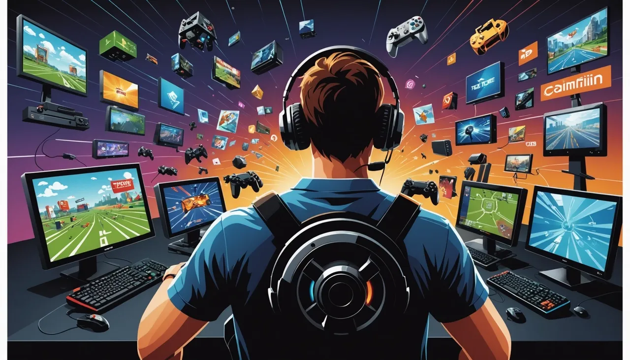 Gambar untuk Overview of Gaming's Evolution with Tech Advancements